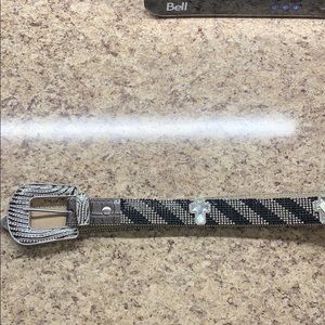 Genuine Leather Equestrian Belt